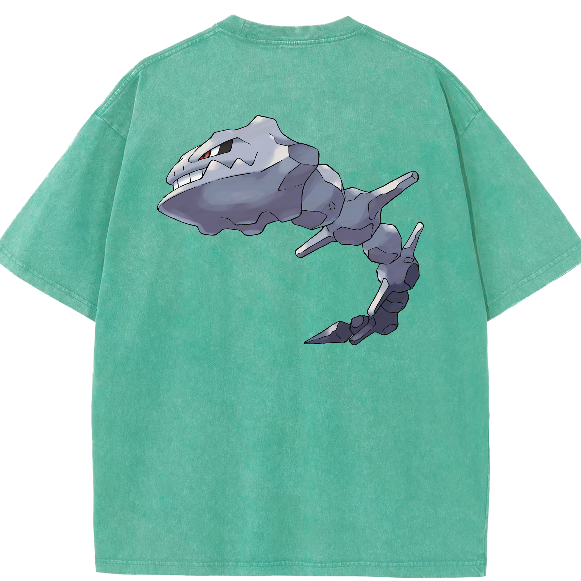 （画像用） ポケットモンスター Pokémon 綿100% ヴィンテージ風 半袖Tシャツ（背面プリント）